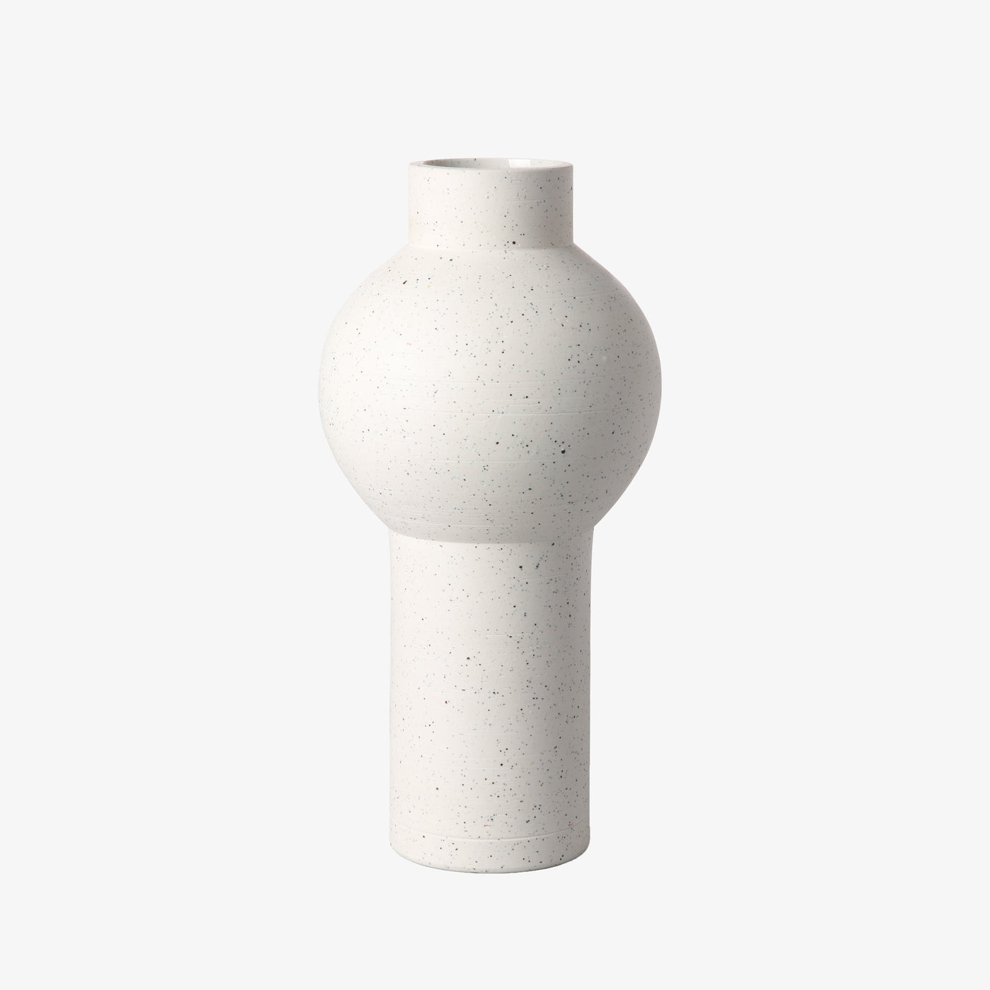 JG Studios Speckled Clay Vase